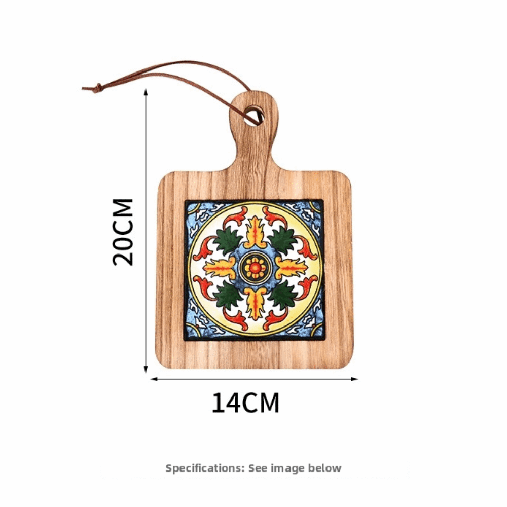 Japanese Style Heat Resistant  - Ceramic Tile Blank ulasan dan harga