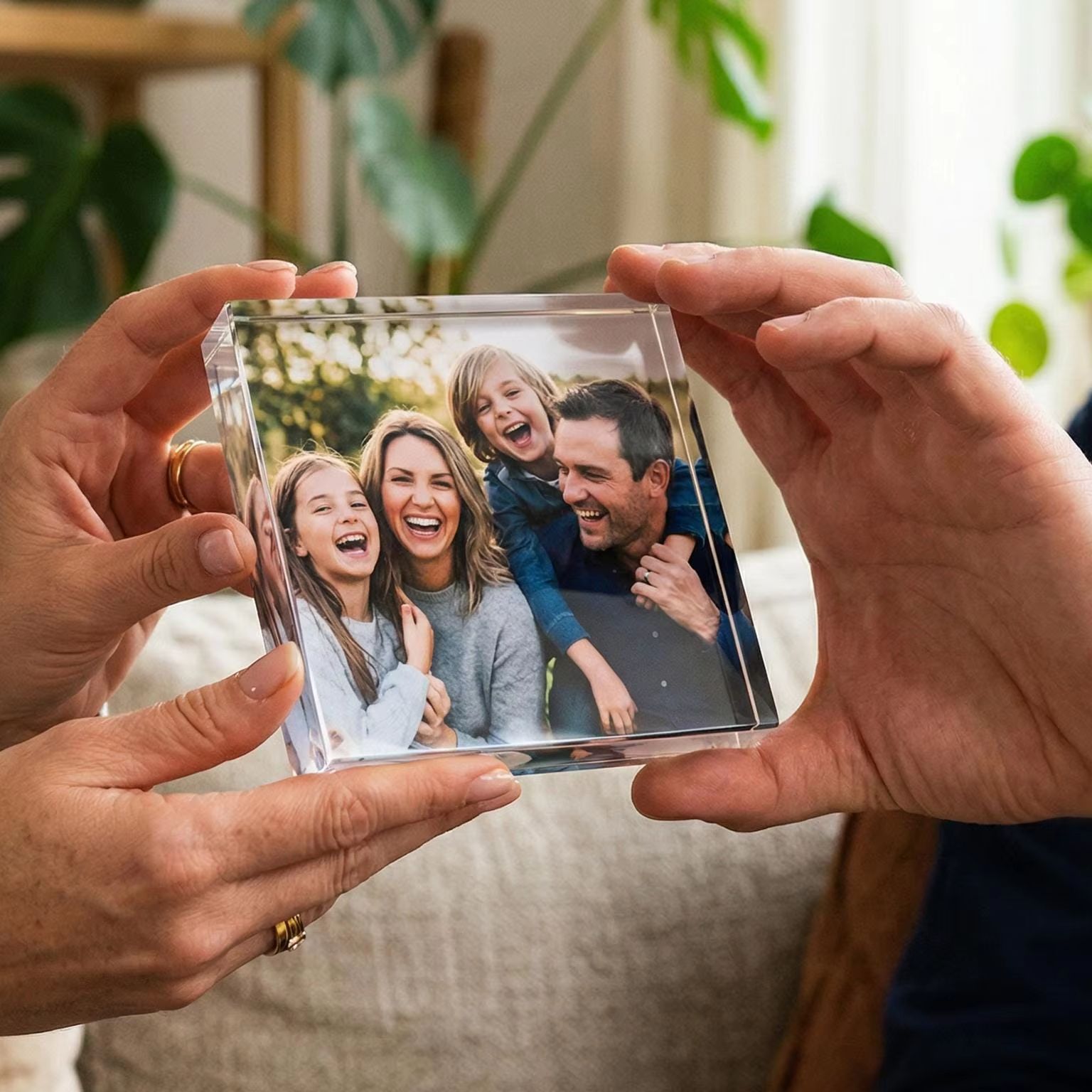 Custom Friendship Photo Block, - Photo Acrylic Block ulasan dan harga