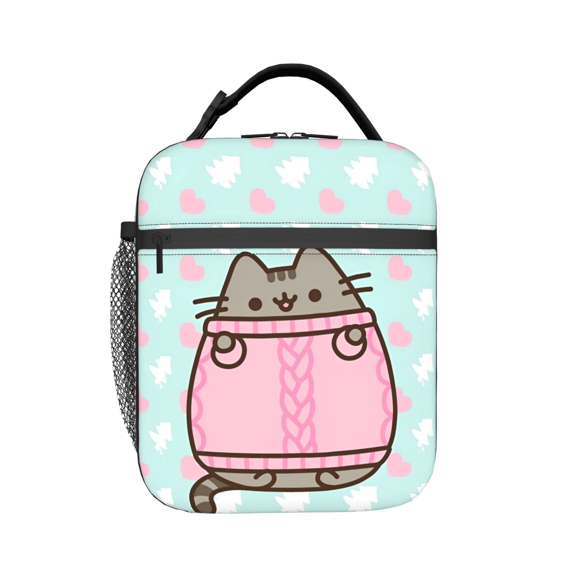 Cute Cat Insulated Lunch Bags  - Tote Bag Sublimation ulasan dan harga