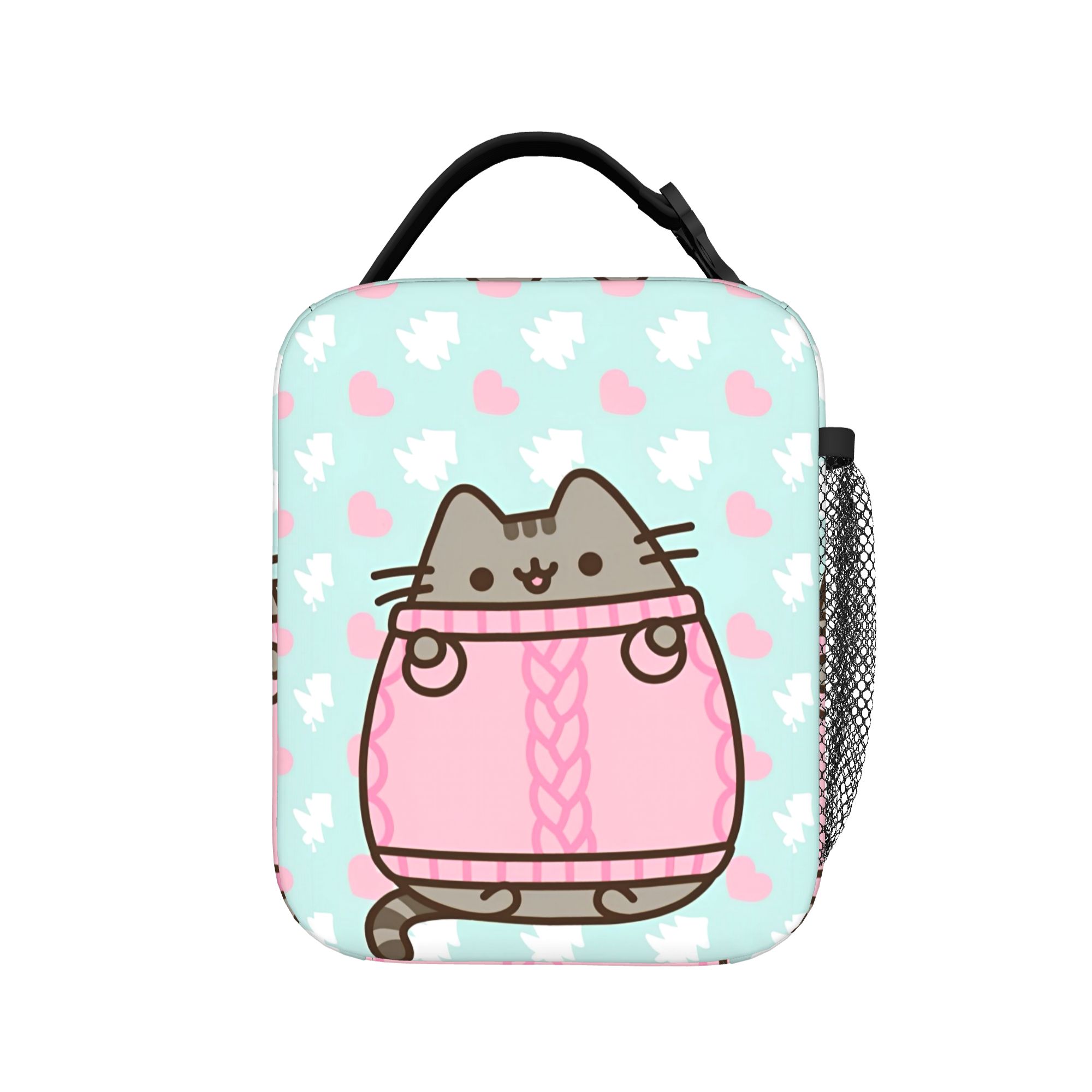 Cute Cat Insulated Lunch Bags  - Tote Bag Sublimation ulasan dan harga