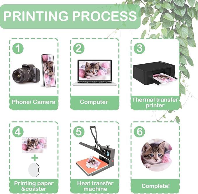 10/20Pcs Sublimation Blank Car - Coaster Sublimation Blank ulasan dan harga
