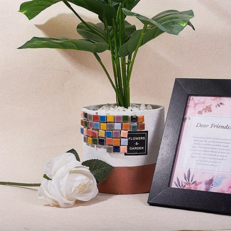 100g Square Ceramic Mosaic Til - Ceramic Tile Blank ulasan dan harga