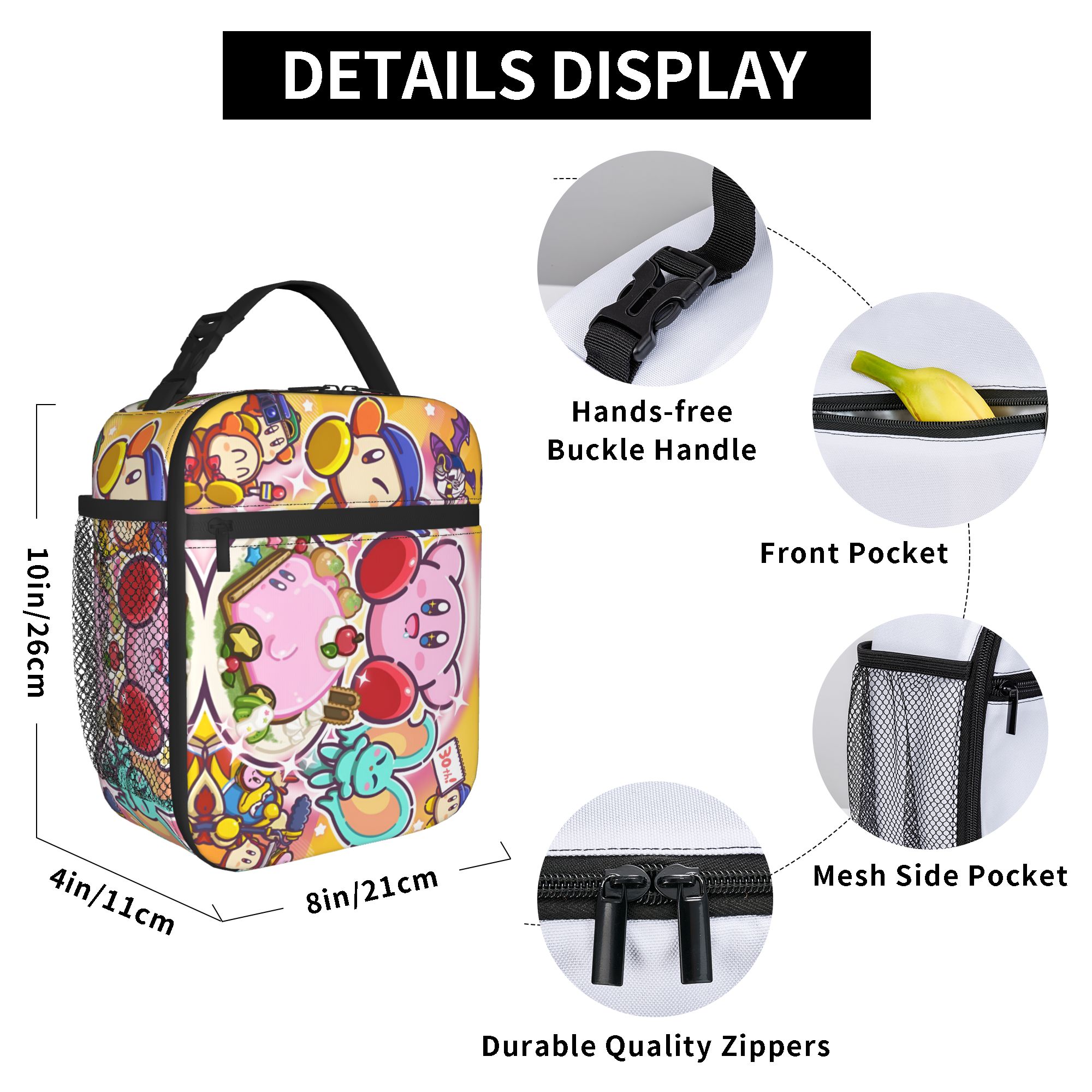 Custom K-Kirbys Insulated Lunc - Tote Bag Sublimation ulasan dan harga
