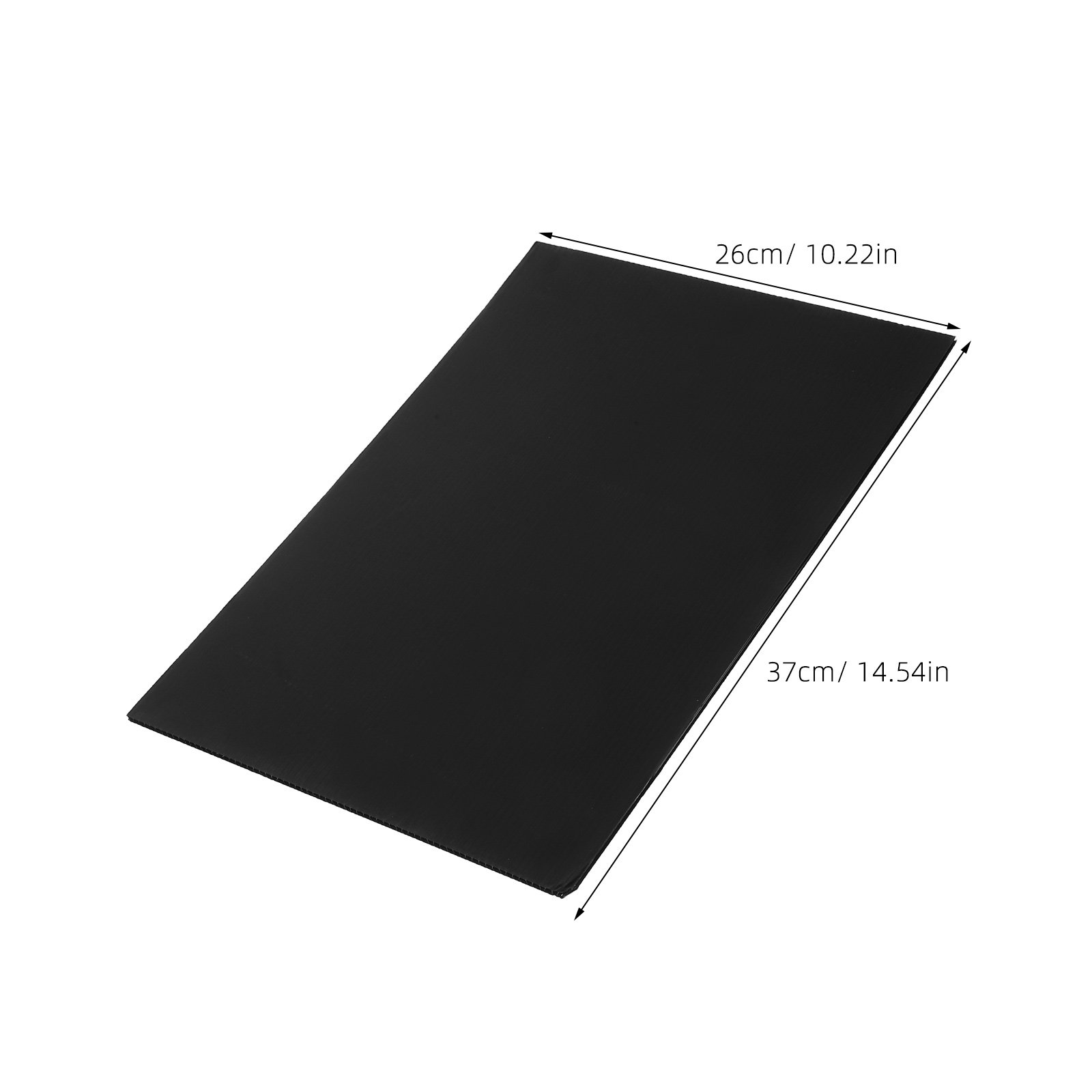2Pcs Sleek Black Blank Garden  - Yard Sign Blank ulasan dan harga